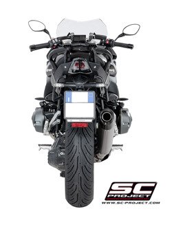 Tłumik SLIP-ON Adventure Titanium z karbonową końcówką SC-Project do BMW R 1200 R - RS (2017 - 2018)