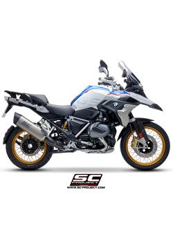 Tłumik SLIP-ON Adventure Titanium z karbonową końcówką SC-Project do BMW R 1250 GS 2019 - ADVENTURE