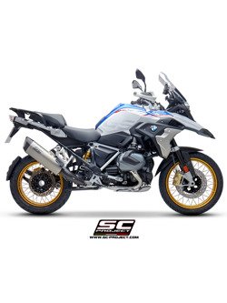 Tłumik SLIP-ON SC1-R GT Titanium z karbonową końcówką SC-Project do BMW R 1250 GS 2019-