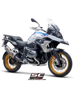 Tłumik SLIP-ON SC1-R GT Titanium z karbonową końcówką SC-Project do BMW R 1250 GS 2019-