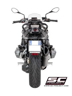 Tłumik SLIP-ON X-Plorer Carbon fiber z karbonową końcówką SC-Project do BMW R 1200 R - RS (2017 - 2018)