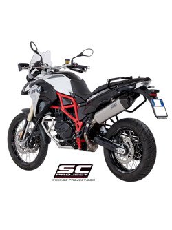 Tłumik SLIP-ON X-Plorer Carbon z karbonową końcówką SC-Project do BMW F700 GS 2016-2018