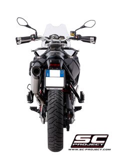 Tłumik SLIP-ON X-Plorer Carbon z karbonową końcówką SC-Project do BMW F700 GS 2016-2018