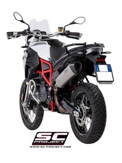 Tłumik SLIP-ON X-Plorer Carbon z karbonową końcówką SC-Project do BMW F700 GS 2016-2018