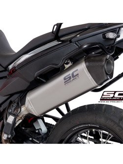 Tłumik SLIP-ON X-Plorer Carbon z karbonową końcówką SC-Project do BMW F800 GS 2016-2018 - ADVENTURE