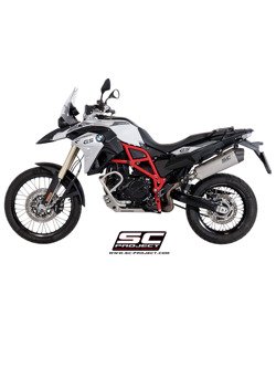 Tłumik SLIP-ON X-Plorer Carbon z karbonową końcówką SC-Project do BMW F800 GS 2016-2018 - ADVENTURE