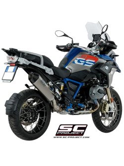 Tłumik SLIP-ON X-Plorer Carbon z karbonową końcówką SC-Project do BMW R 1200 GS 2017-2018 - ADVENTURE