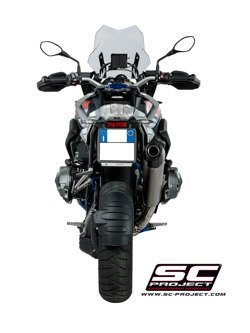 Tłumik SLIP-ON X-Plorer Carbon z karbonową końcówką SC-Project do BMW R 1200 GS 2017-2018 - ADVENTURE