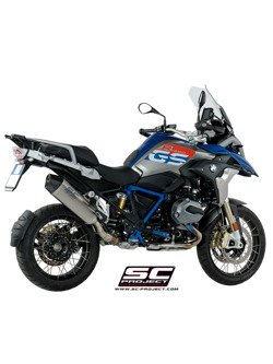 Tłumik SLIP-ON X-Plorer Carbon z karbonową końcówką SC-Project do BMW R 1200 GS 2017-2018 - ADVENTURE