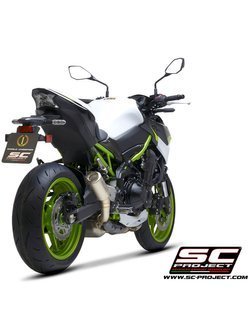 Tłumik Slip-On CR-T SC-Project tytan do Kawasaki Z 900 (20-21) bez osłony z włókna węglowego