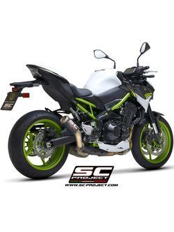 Tłumik Slip-On CR-T SC-Project włókno węglowe do Kawasaki Z 900 (20-21) bez osłony z włókna węglowego