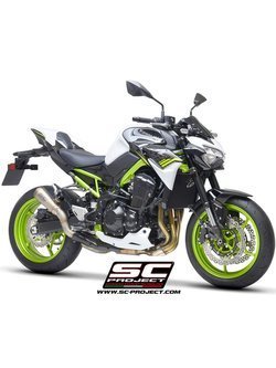 Tłumik Slip-On S1-GP SC-Project tytan do Kawasaki Z 900 (20-21)