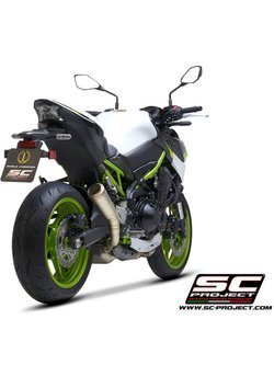 Tłumik Slip-On S1-GP SC-Project tytan do Kawasaki Z 900 (20-21)