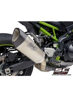 Tłumik Slip-On SC1-R SC-Project tytan do Kawasaki Z 900 (20-21)