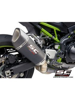 Tłumik Slip-On SC1-R SC-Project włókno węglowe do Kawasaki Z 900 (20-21)