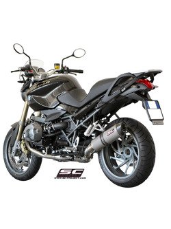 Tłumik Slip-on SC-Project [Owal] do BMW R 1200 R [08-10]