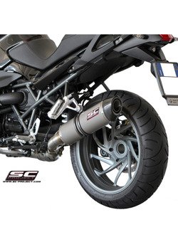 Tłumik Slip-on SC-Project [Owal] do BMW R 1200 R [08-10]