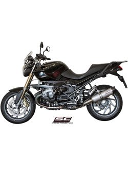 Tłumik Slip-on SC-Project [Owal] do BMW R 1200 R [08-10]