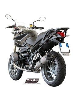 Tłumik Slip-on SC-Project [Owal] do BMW R 1200 R [11-14]