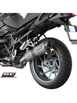 Tłumik Slip-on SC-Project [Owal] do BMW R 1200 R [11-14]