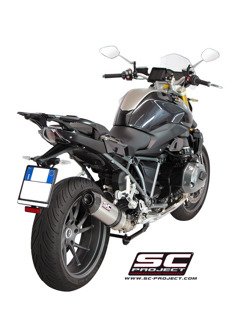 Tłumik Slip-on SC-Project Tytan [Owal] do BMW R 1200 R / RS [15-17]