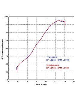 Tłumik Termignoni Slip-On Stainless Steel do BMW S 1000 RR (10-14) 