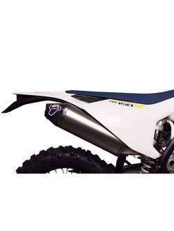 Tłumik Termignoni Slip-On stainless steel, titanium do Husqvarna FE 250/350/450 (2018 - 2019)