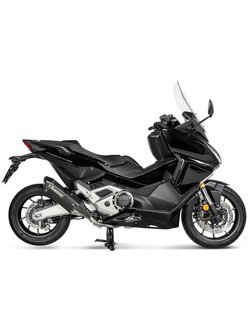 Tłumik motocyklowy Akrapović Honda Forza 750 (21-23), Honda X-ADV (17-23) [Slip-On Line, Black Titanium]