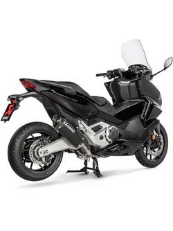 Tłumik motocyklowy Akrapović Honda Forza 750 (21-23), Honda X-ADV (17-23) [Slip-On Line, Black Titanium]