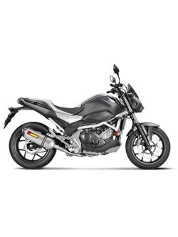 Tłumik motocyklowy Akrapovič Slip-On Line Honda Integra (12-20)/ NC 700 S/ 750 S (12-20)/ NC 700 X/ 750 X (12-20) [tytan]