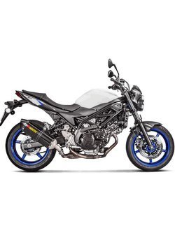 Tłumik motocyklowy Akrapovič Slip-On Line Suzuki SV 650 (16-)/ SV 650 X (18-) [włókno węglowe]