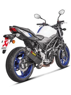 Tłumik motocyklowy Akrapovič Slip-On Line Suzuki SV 650 (16-)/ SV 650 X (18-) [włókno węglowe]