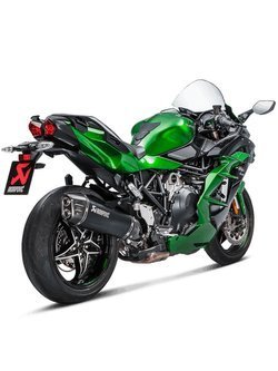 Tłumik motocyklowy Akrapović do Kawasaki Ninja H2 SX [18-20] [Slip-On Line, Black Titanium]