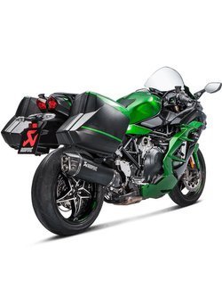 Tłumik motocyklowy Akrapović do Kawasaki Ninja H2 SX [18-20] [Slip-On Line, Black Titanium]