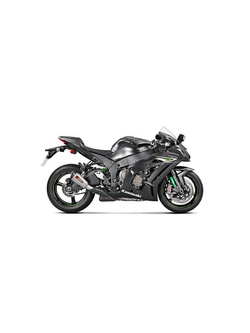 Tłumik motocyklowy Akrapović do Kawasaki Ninja ZX-10R [16-20], Ninja ZX-10R SE [18-20], Ninja ZX-10RR [17-20] [Slip-On Line, Titanium + Carbon]