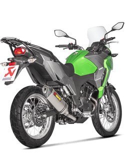 Tłumik motocyklowy Akrapović do Kawasaki Versys-X 250/300 [17-20] [Slip-On Line, Titanium + Carbon]