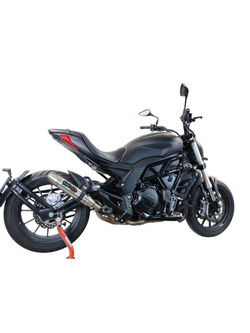 Tłumik motocyklowy G.P.R Deeptone Inox Benelli 502 C (21-24) stalowy [z homologacją]