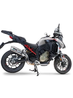 Tłumik motocyklowy G.P.R Dual Inox Ducati Multistrada V4/ S (22-24) stalowy [z homologacją]