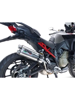 Tłumik motocyklowy G.P.R Dual Inox Ducati Multistrada V4/ S (22-24) stalowy [z homologacją]