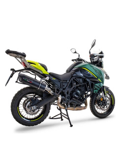 Tłumik motocyklowy G.P.R Furore Evo4 Nero Benelli TRK 702 (23-24) E5 aluminiowy [z homologacją]