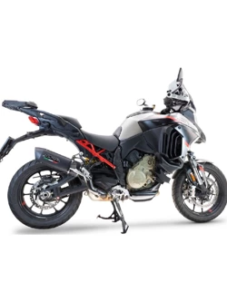 Tłumik motocyklowy G.P.R Furore Evo4 Nero Ducati Multistrada V4/ S (22-24) aluminiowy [z homologacją]