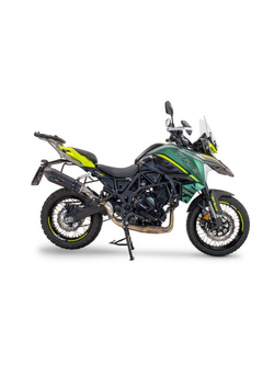 Tłumik motocyklowy G.P.R GP Evo4 Black Titanium Benelli TRK 702 (23-24) E5 tytanowy, czarny [z homologacją]