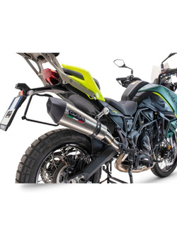 Tłumik motocyklowy G.P.R GP Evo4 Titanium Benelli TRK 702 (23-24) E5 tytanowy [z homologacją]