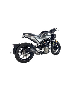 Tłumik motocyklowy IXRACE MK2 KTM, Husqvarna (wybrane modele) czarny, z homologacją