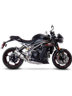 Tłumik motocyklowy LeoVince Factory S Limited Edition [Slip-On, Titanium] do Triumph Speed Triple 1050 RS / S [18-19]