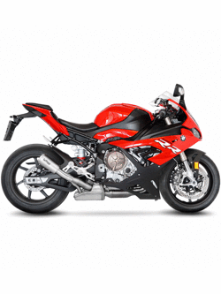 Tłumik motocyklowy LeoVince LV-10 [Slip-On, Titanium] do BMW S 1000 RR [19-] / S 1000 R [21-]