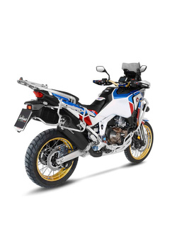 Tłumik motocyklowy LeoVince LV-12 BLACK EDITION [Slip-On, Stainless Steel] do Honda CRF 1100 L Africa Twin/Adventure Sport/DCT [20-]