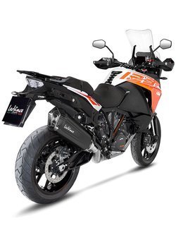 Tłumik motocyklowy LeoVince LV-12 Black Edition [Slip-On, Stainless Steel] do KTM 1290 Super Adventure [15-16], 1290 Super Adventure R / S / T [17-20], 1190 Adventure / R [13-16], 1090 Adventure / R [17-19], 1050 Adventure [15-16]