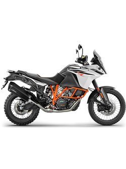 Tłumik motocyklowy LeoVince LV-12 Black Edition [Slip-On, Stainless Steel] do KTM 1290 Super Adventure [15-16], 1290 Super Adventure R / S / T [17-20], 1190 Adventure / R [13-16], 1090 Adventure / R [17-19], 1050 Adventure [15-16]