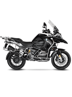 Tłumik motocyklowy LeoVince LV-12 [Slip-On, Black Edition] do BMW R 1250 GS [19-21]